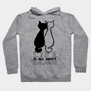 LIfe is all about Harmony and Balance Hoodie